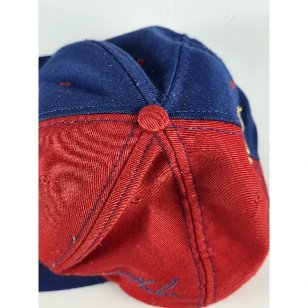 VTG  Jeff Gordon DuPont‎ Racing #24 Nascar Hat Cap Snapback Blue Red Gold